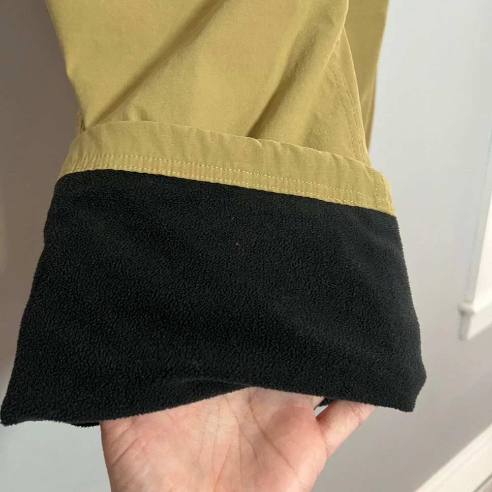 Eddie Bauer First Ascent Mens 38x30 Fleece Lined Guide Pants Tan‎ Hiking Gorp - Picture 5 of 9